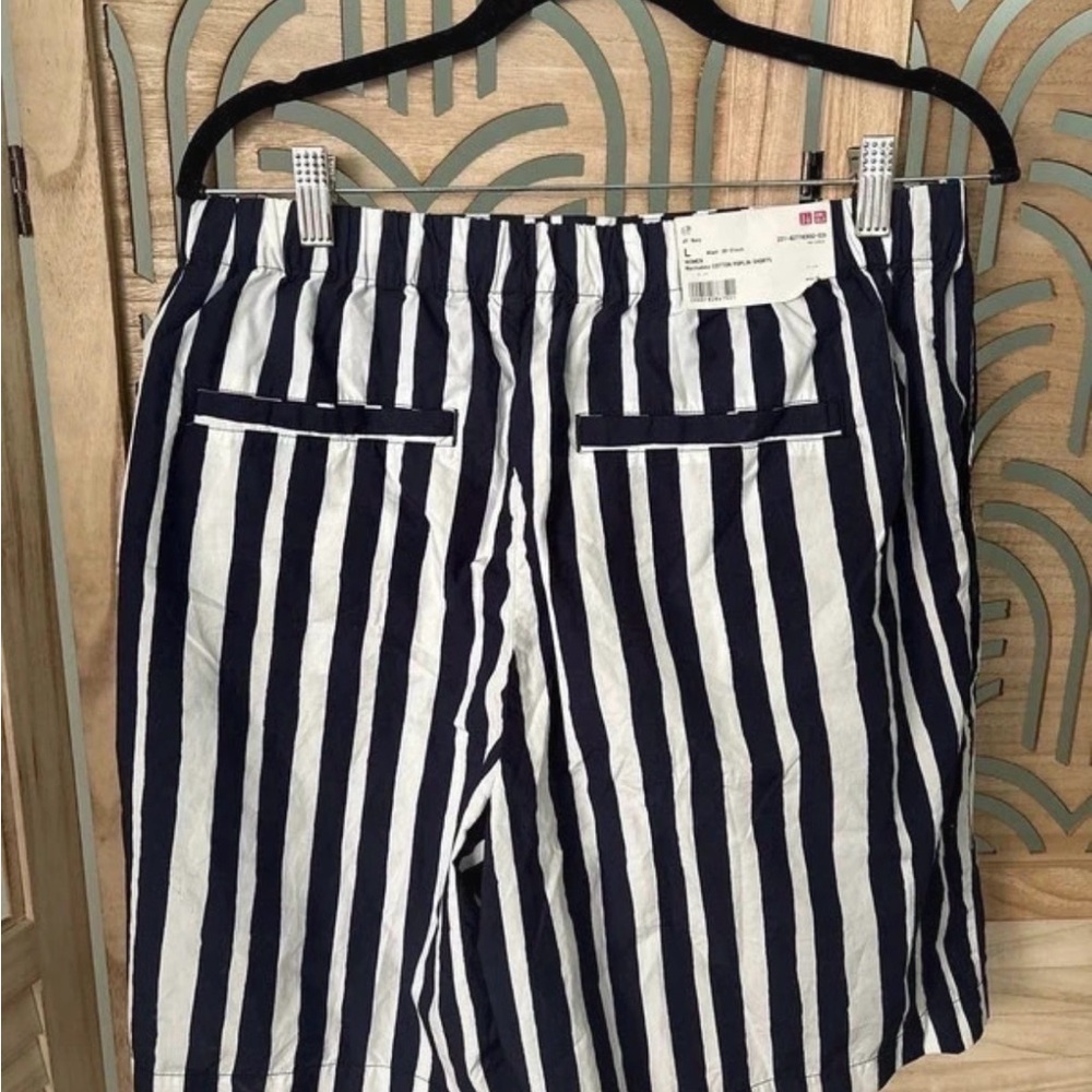 2022 Collab Uniqlo x Marimekko Cotton Poplin Shorts, L - Picture 5 of 10